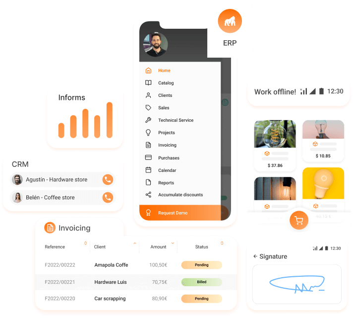 CRM - ERP - Management software